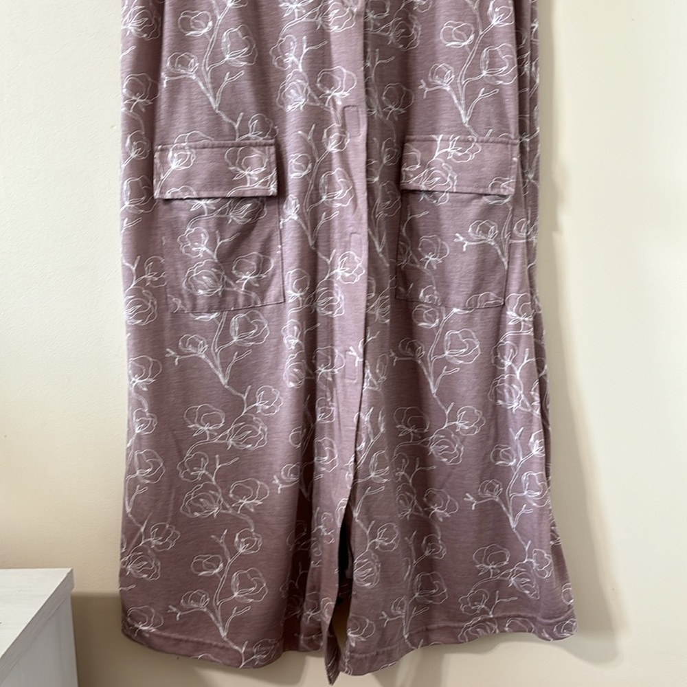 Kindred Bravely Universal Labor & Delivery Gown Lilac Bloom Size S/M/L - Picture 4 of 9